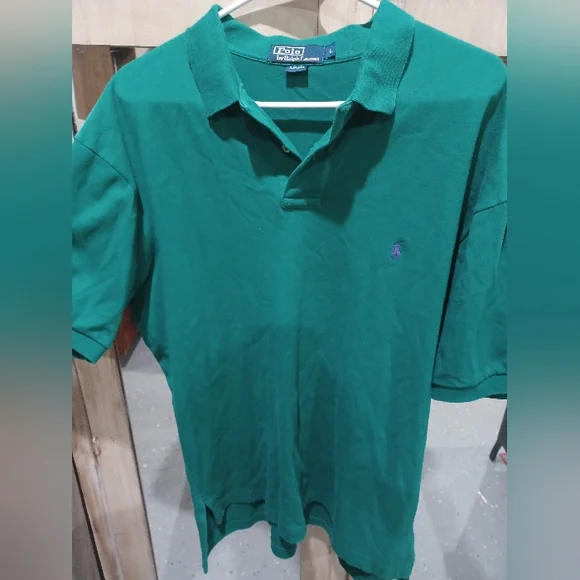 Ralph Lauren Green Polo Shirt - Picture 1 of 2